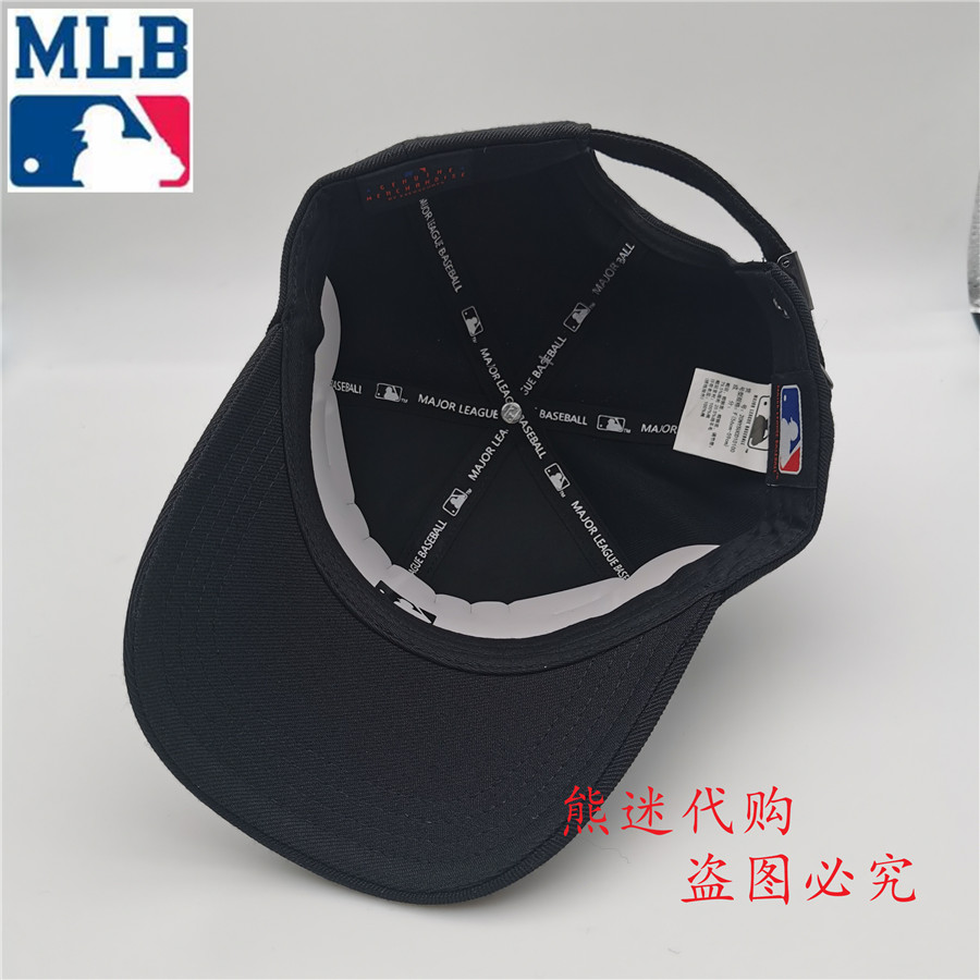 MLB棒球帽正品NY帽子女鸭舌帽男遮阳帽防晒帽20NY5UCD10100 - 图3