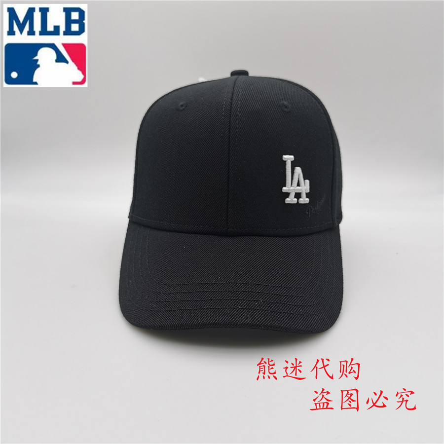 MLB棒球帽正品LA帽子女鸭舌帽男遮阳帽棒球帽 20LA5UCD02200 - 图0