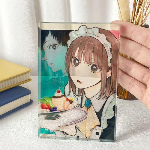 漫能青春之箱蓝箱水晶立牌我的青春装在这个箱子里动漫周边二次元 - 图0