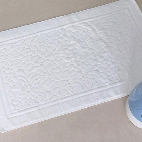 五星级酒店地巾全棉浴室防滑地垫卫生间加厚吸水机洗卧室进门脚垫 - 图3