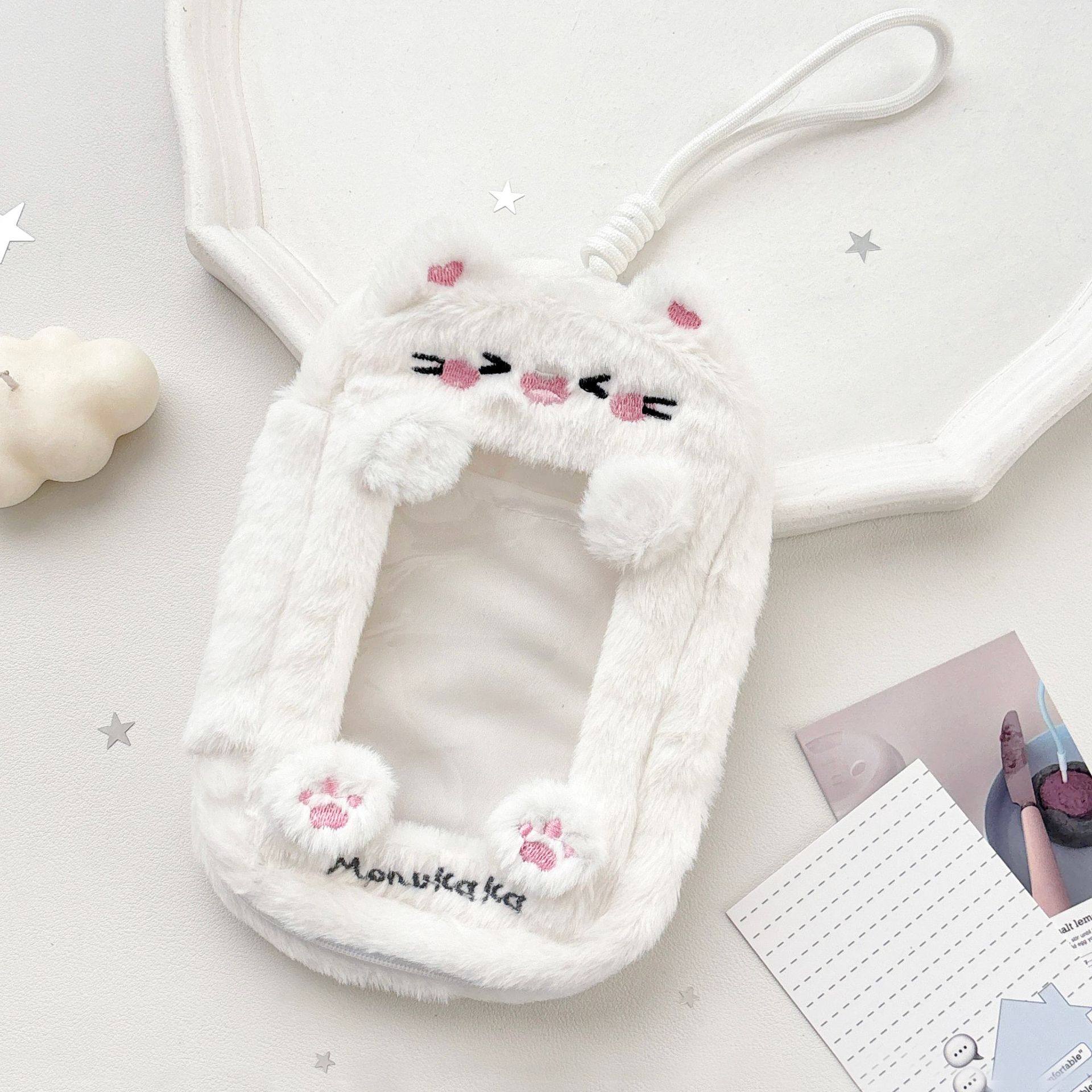 狐狸小狼毛绒卡通娃包娃用收纳包收纳袋遛娃包吧唧痛包笔自制,淘宝优惠券,粉丝福利购,淘宝优惠卷