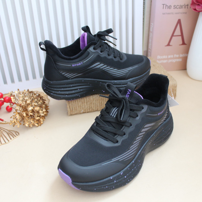 冬季薄绒老北京布鞋加绒保暖系带女运动鞋厚底轻软女休闲女二棉鞋,淘宝优惠券,粉丝福利购,淘宝优惠卷