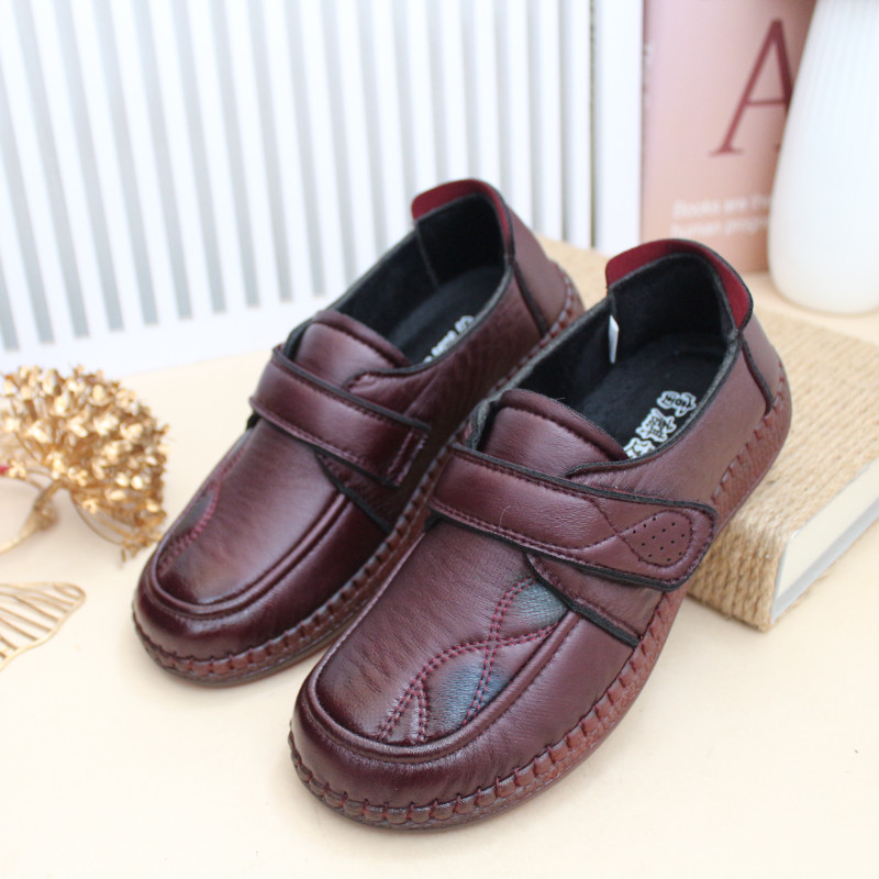 冬季老北京布鞋女棉鞋二棉薄绒粘带女休闲鞋中老年妈妈鞋软底软面,淘宝优惠券,粉丝福利购,淘宝优惠卷