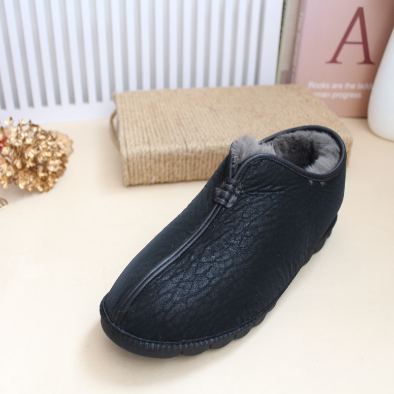 老北京布鞋加绒保暖男棉鞋中老年套脚爸爸鞋洒鞋男休闲鞋加厚大棉,淘宝优惠券,粉丝福利购,淘宝优惠卷