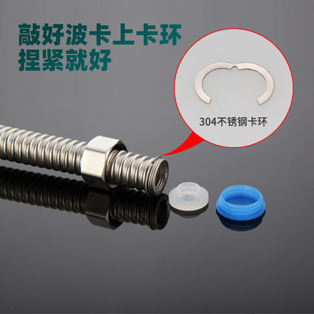 304 stainless steel corrugated spring thickened