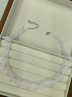 梧桐记古风明制仿珍珠璎珞宋明围髻坦领汉服配饰项链项圈