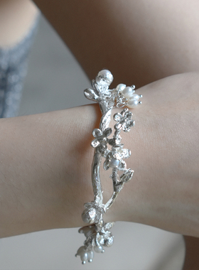 东黑三白原创设计女纯银