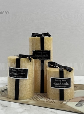 样板房餐桌卧室精油香薰蜡烛