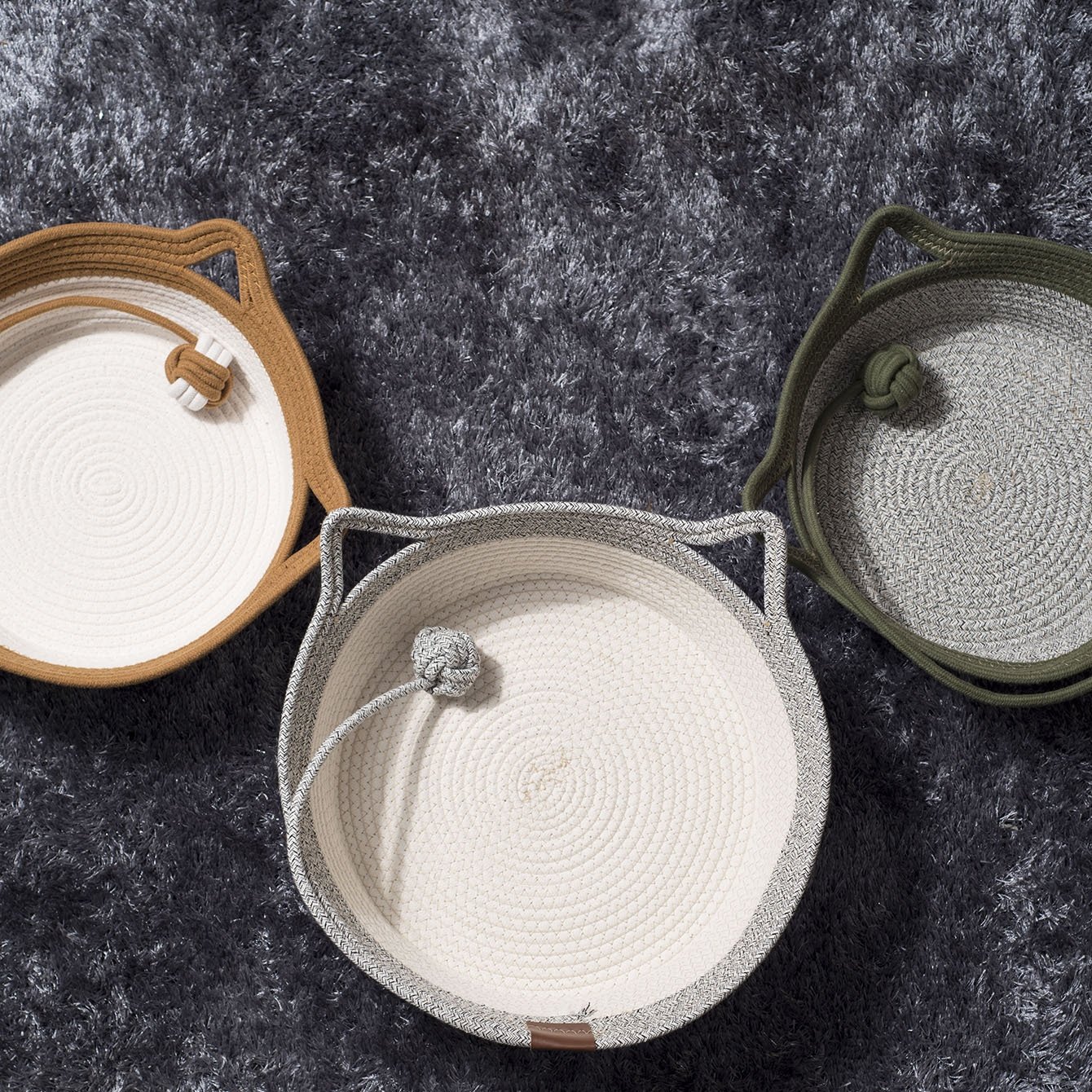 棉绳猫窝四季通用网红夏季猫抓板猫房子手工编织狗窝宠物窝猫咪窝,淘宝优惠券,粉丝福利购,淘宝优惠卷