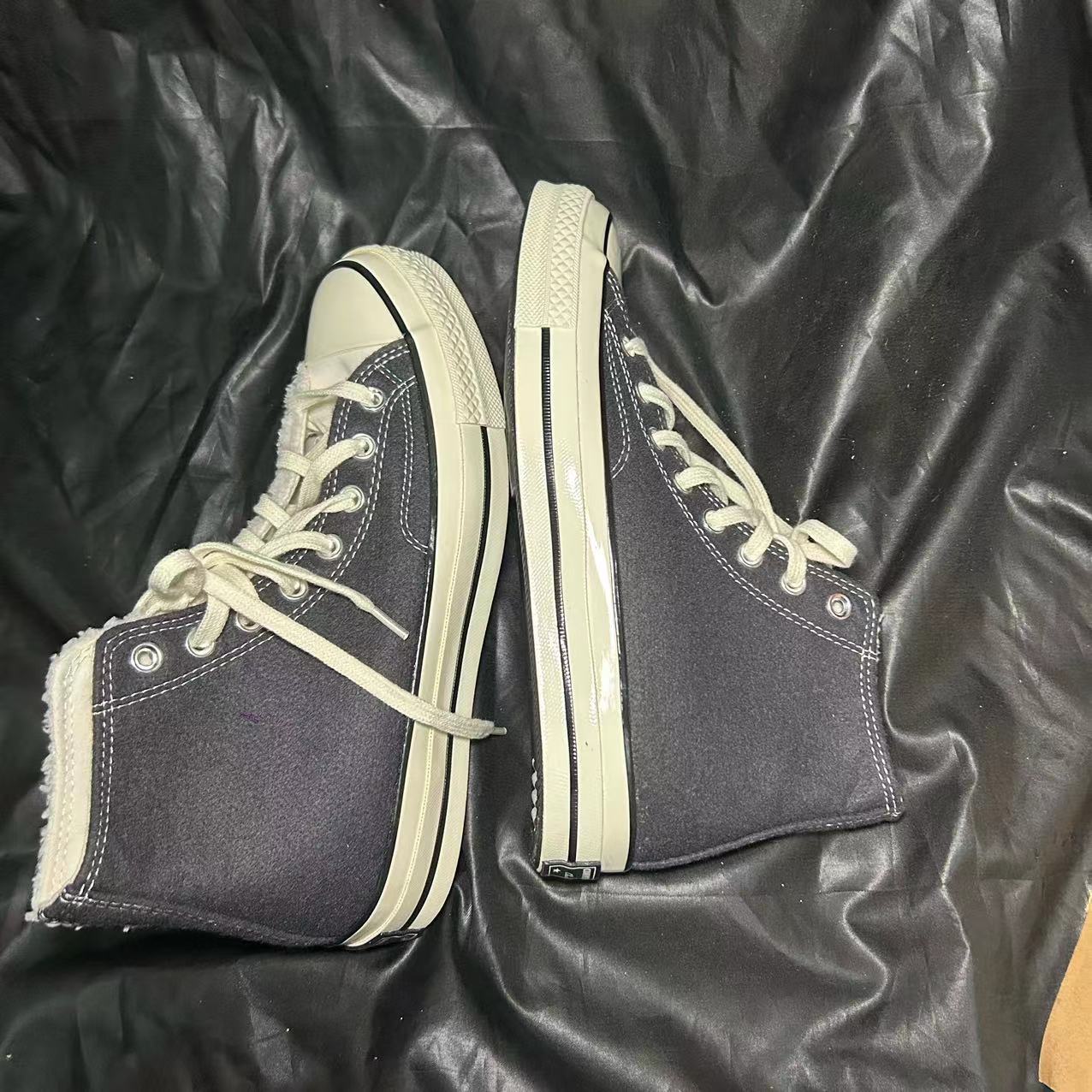 Converse Chuck Taylor 1970s 黑白帆布鞋 男女同款 173099C - 图2