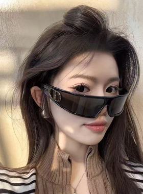 发箍墨镜女款2025新款高级感网红头箍发卡二合一防紫外线太阳眼镜