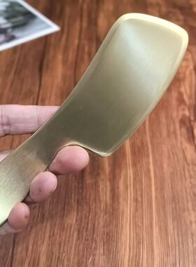 黄铜刮痧板脸部美容淡黑眼圈