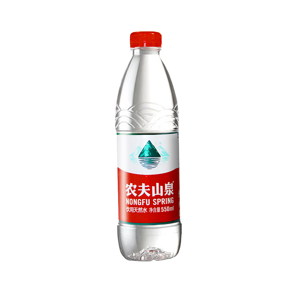 农夫山泉天然水550ml*24瓶天然水红盖水小瓶饮用水非矿泉水 - 图3