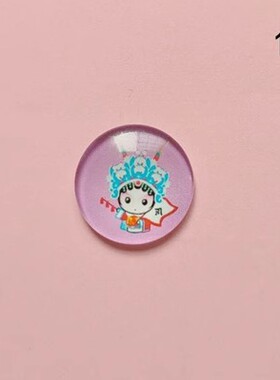 戏曲京剧人物宝石胸针十个包邮