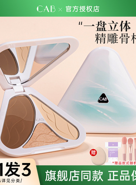 CAB修容盘高光哑光修容