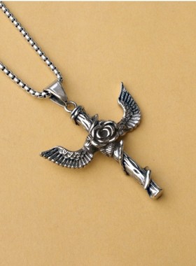 合金钛钢盒子链男女通用