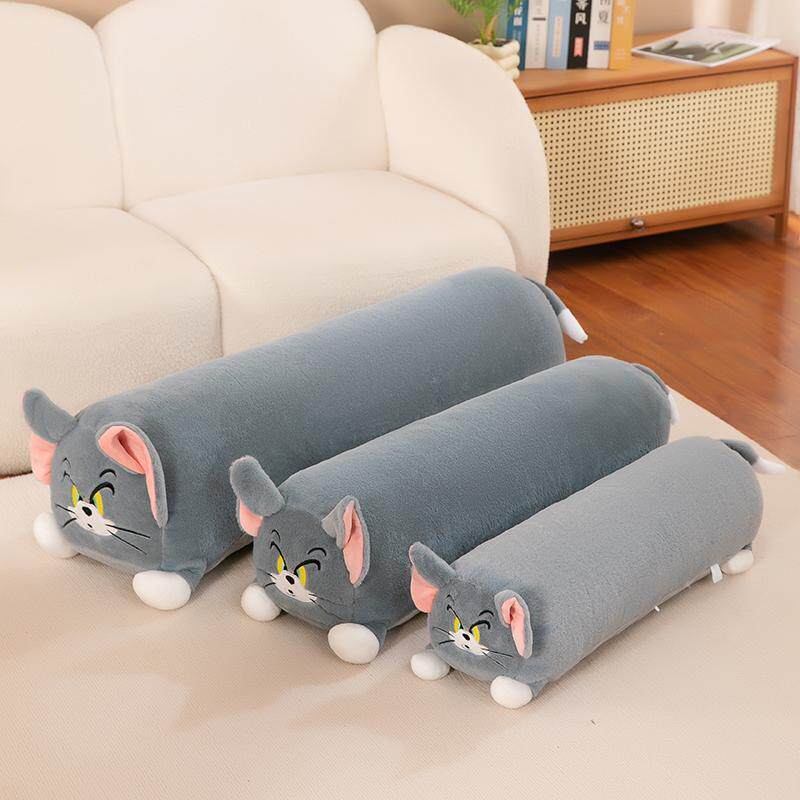 猫和老鼠长条汤姆猫抱枕可爱杰瑞鼠毛绒公仔玩偶创意陪睡女孩礼物,淘宝优惠券,粉丝福利购,淘宝优惠卷