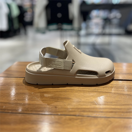 正品PUMA/彪马Shibui Mule男女休闲运动魔术贴沙滩凉鞋拖鞋394883 - 图2