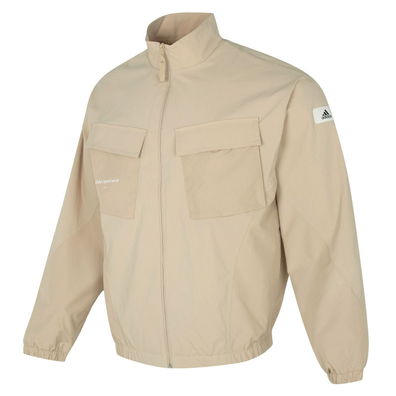 正品Adidas/阿迪达斯男子新款简约立领运动工装夹克外套IP4987,淘宝优惠券,粉丝福利购,淘宝优惠卷