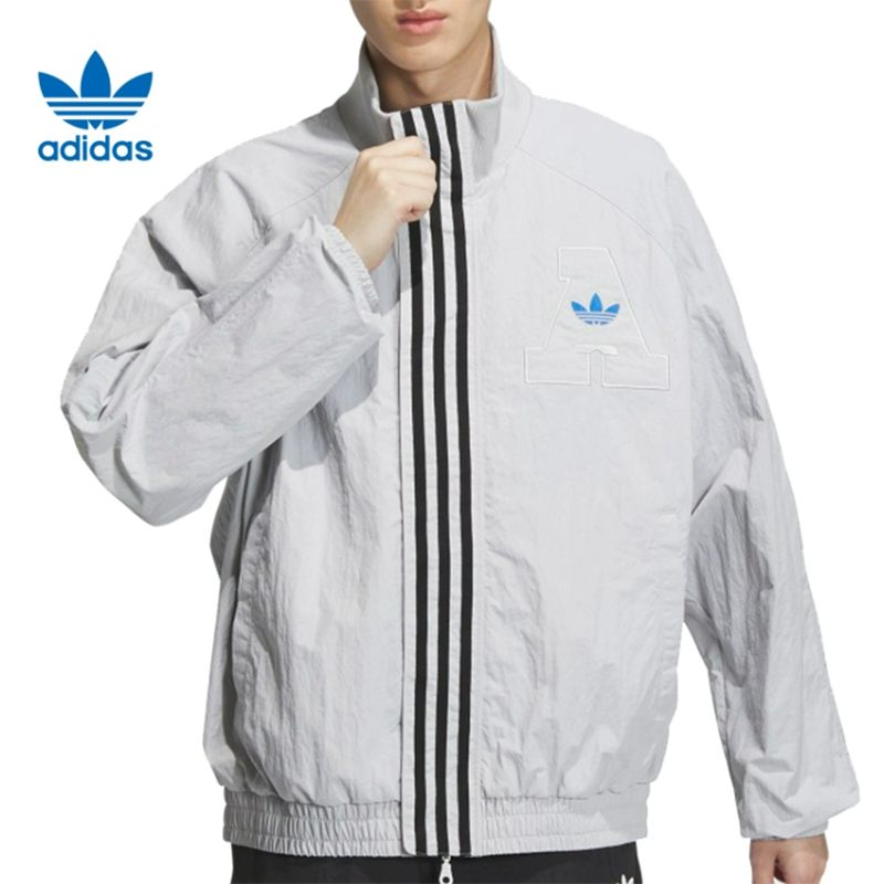 正品adidas/阿迪达斯三叶草冬季男运动休闲夹克外套IU4846 IM8437 - 图3