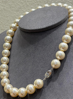 七茉饰品倪妮同款珍珠项链S925银