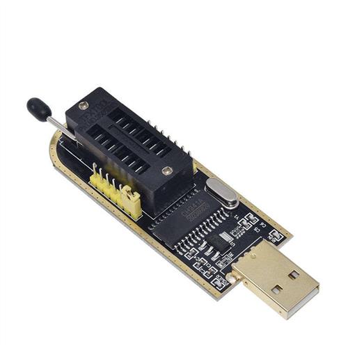 CH341A编程器 USB 主板路由液晶 BIOS FLASH 24 25 烧录器 - 图0