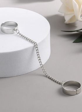 European American rings Personalized Punk Style Chain Ring