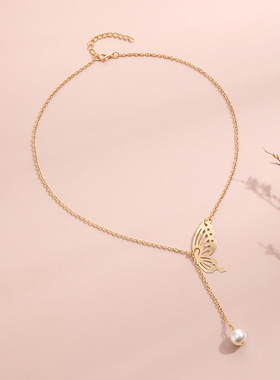 European American cross-border jewelry pearl necklace 项链女