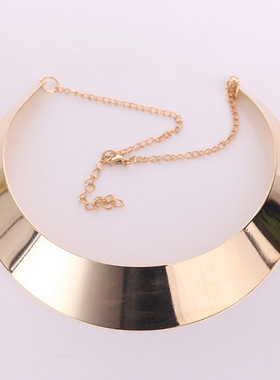 Punk metal exaggerated necklace choker 欧美朋克夸张项链颈链