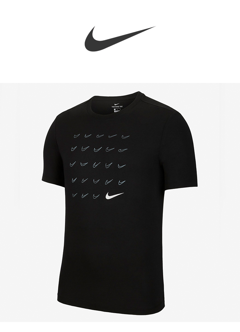 Nike耐克DRI-FIT SWOOSH男子训练T恤新款夏季小勾速干 CV3894短袖 - 图3