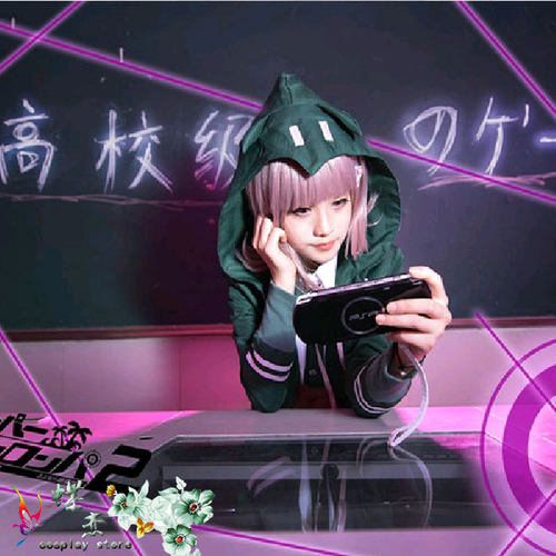弹丸论破2 七海千秋cos  cosplay服装女装 日常cos 全套包邮现货 - 图0