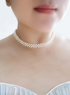燕支吾西淡水珍珠简约时尚女