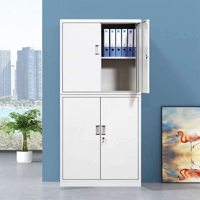 分双节分体办公铁皮柜财务文件柜带锁资料档案矮柜家用储物书柜子,淘宝优惠券,粉丝福利购,淘宝优惠卷