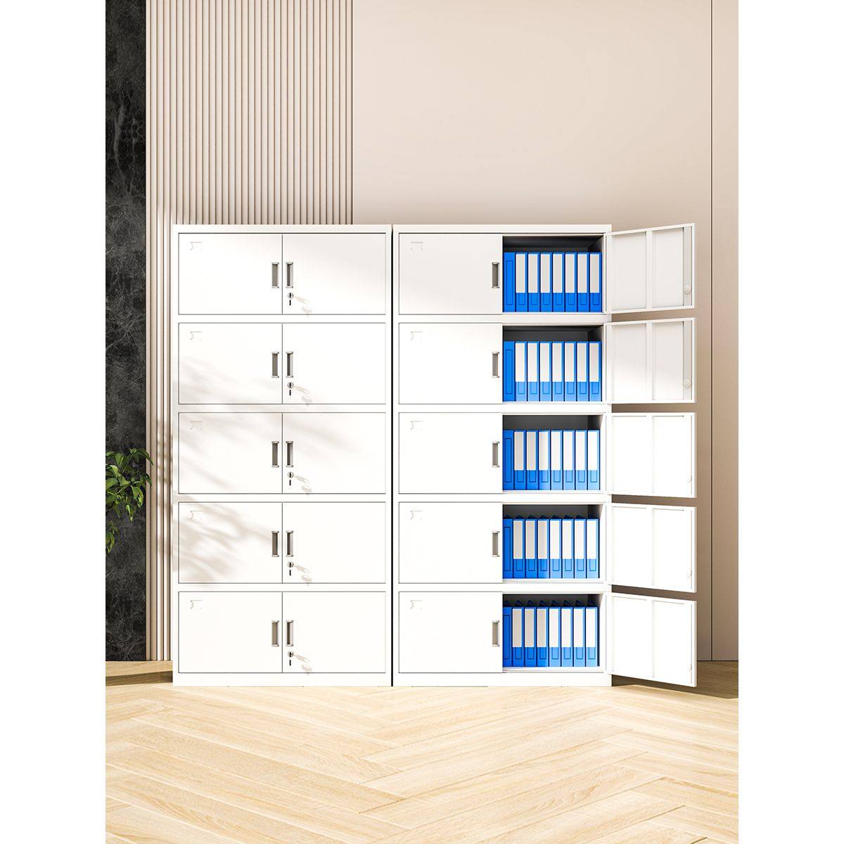 五节文件柜办公室财务会计凭证柜收纳柜储物柜分体柜铁皮档案柜子,淘宝优惠券,粉丝福利购,淘宝优惠卷