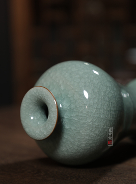 觅青堂龙泉青瓷大师手工花器