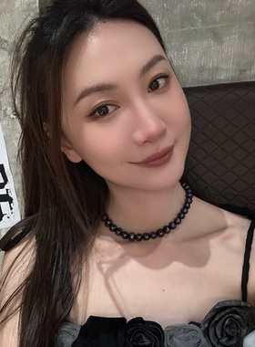 明星同款天然大溪地珍珠锁骨链