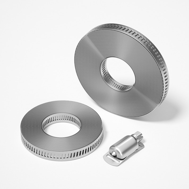 304不锈钢自制美式喉箍卡箍抱箍大号管卡透孔钢带管箍盘带捆绑带,淘宝优惠券,粉丝福利购,淘宝优惠卷