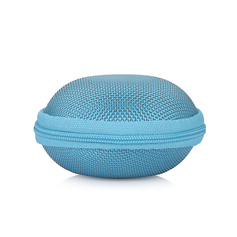 适用耳机收纳包拉链式收纳盒数据线手机配件小盒子耳塞蓝牙耳机袋