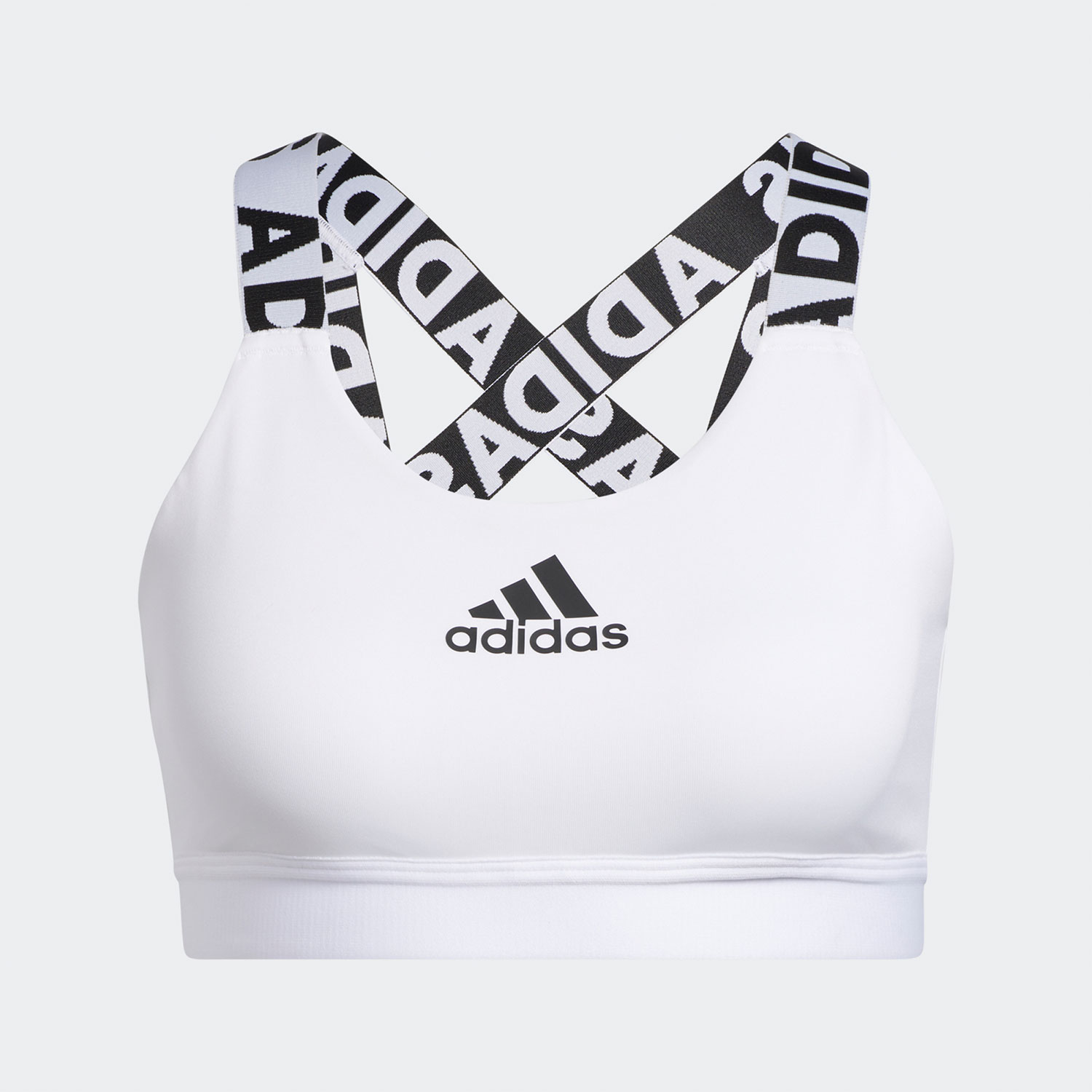 Adidas/阿迪达斯正品运动女子时尚运动健身透气训练内衣 H56337-图1