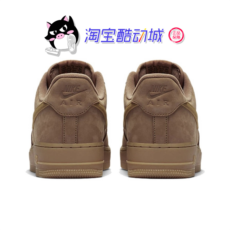 Air Force 1 AF1 空军一号小麦色纯白黑武士低帮运动板鞋经典之作 - 图1