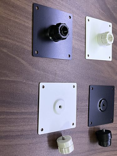 便携屏vesa板车载便携屏后排后枕铁支架转接板转换板 - 图0