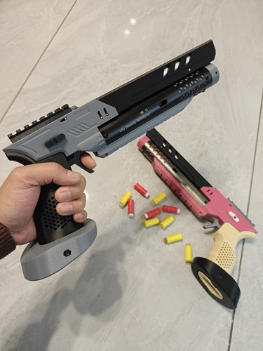 竞技风格k1海绵软弹发射器儿童男孩玩具枪成人玩具13mm安全海绵弹 - 图3