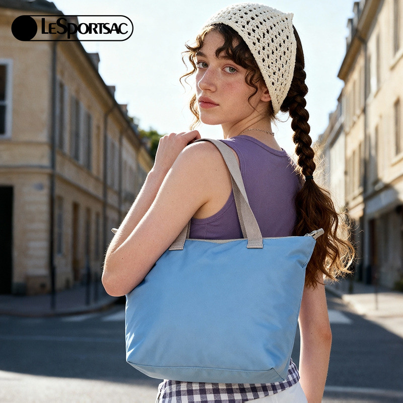 LeSportsac乐播诗新款Trendy潮流系列卡通印花单肩拉链托特包,淘宝优惠券,粉丝福利购,淘宝优惠卷