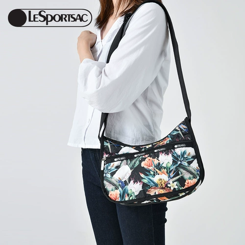 LeSportsac Модная сумка на одно плечо для отдыха, сумка подмышку, сумка через плечо