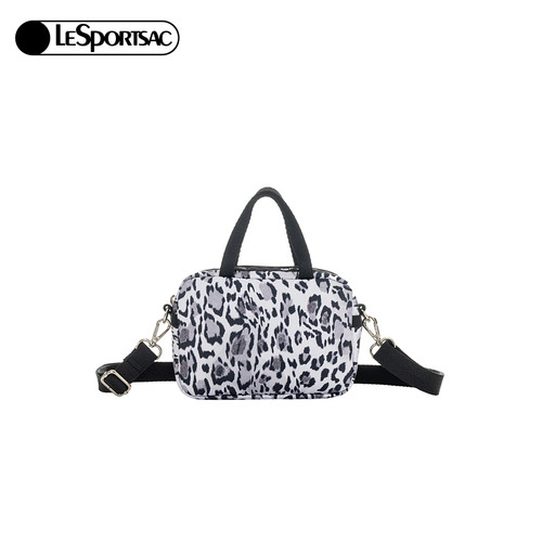 LeSportsac乐播诗新款CLASSIC系列时髦豹纹质感随性手提包斜挎包 - 图3