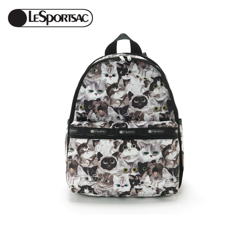 LeSportsac Сумка через плечо, черная цепь, барсетка, на цепочке