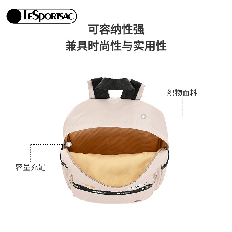 LeSportsac乐播诗新款Trendy潮流系列可爱背包差旅通勤双肩包,淘宝优惠券,粉丝福利购,淘宝优惠卷