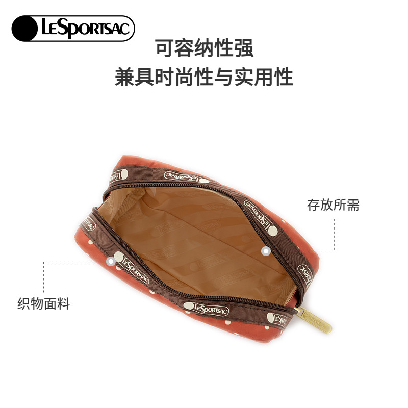 LeSportsac乐播诗新款潮流系列粉色兔子印花长钱包手机包手拿包,淘宝优惠券,粉丝福利购,淘宝优惠卷