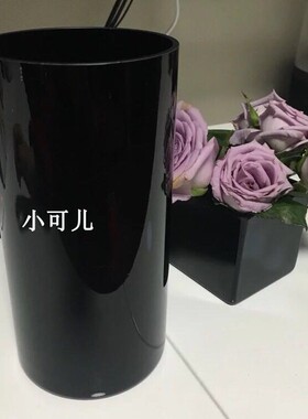 大堂现代水培百合富贵竹路引花瓶