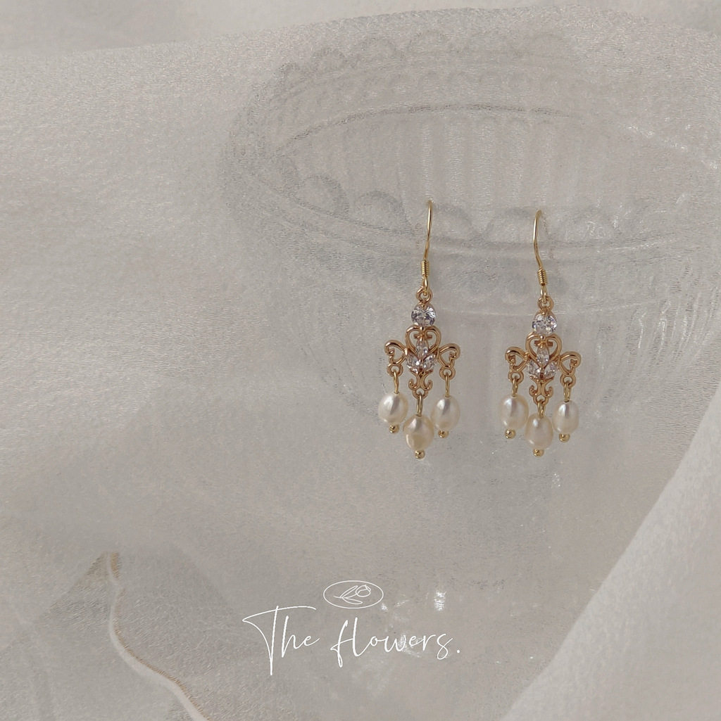 天然淡水珍珠耳环复古文艺宫廷风耳坠925银针民族服饰品耳钩耳饰,淘宝优惠券,粉丝福利购,淘宝优惠卷